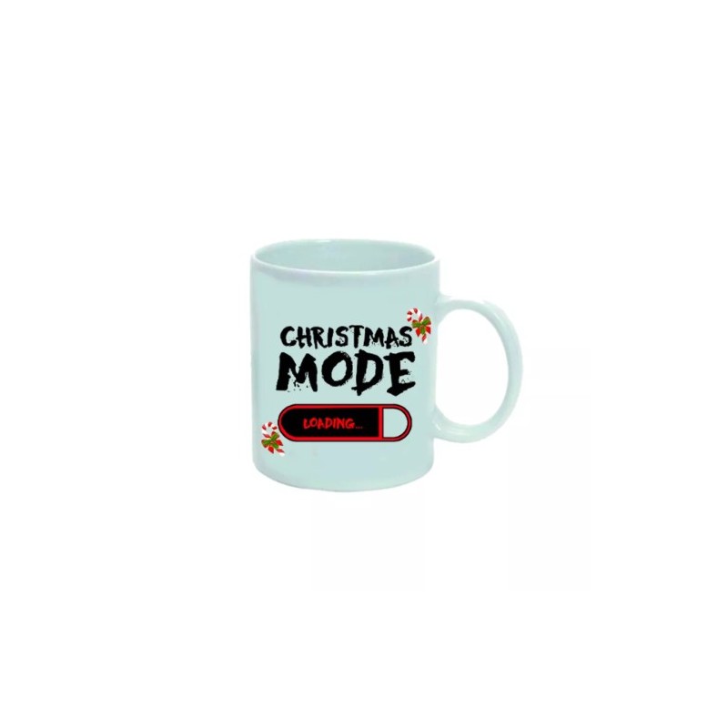 tazza 8 x 10 ceramica scritta christmas mode natale regalo uomo donna