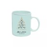 tazza 8 x 10 cm ceramica scritta buon natale felice anno nuovo regalo uomo donna