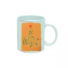 tazza 8 x 10 cm ceramica scritta buon natale merry christmas regalo uomo donna
