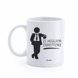 tazza 8x10 ceramica il miglior direttore regalo azienda colleghi amici
