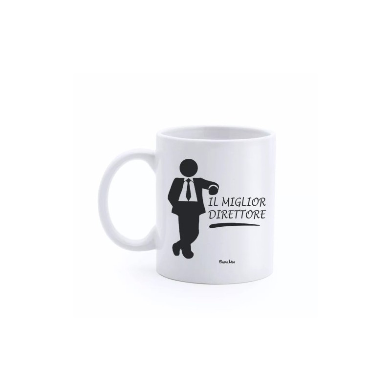 tazza 8x10 ceramica il miglior direttore regalo azienda colleghi amici