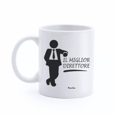 tazza 8x10 ceramica il miglior direttore regalo azienda colleghi amici