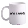 tazza 8x10 ceramica scritta a te e famiglia idea regalo natale festa