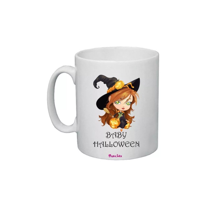 tazza 8x10 ceramica scritta baby halloween idea regalo uomo donna