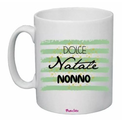 tazza 8x10 ceramica scritta dolce natale nonno natale regali nipoti festa regalo