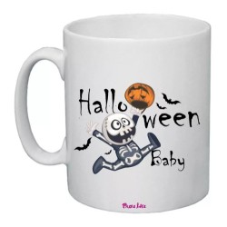 tazza 8x10 ceramica scritta halloween idea regalo uomo donna