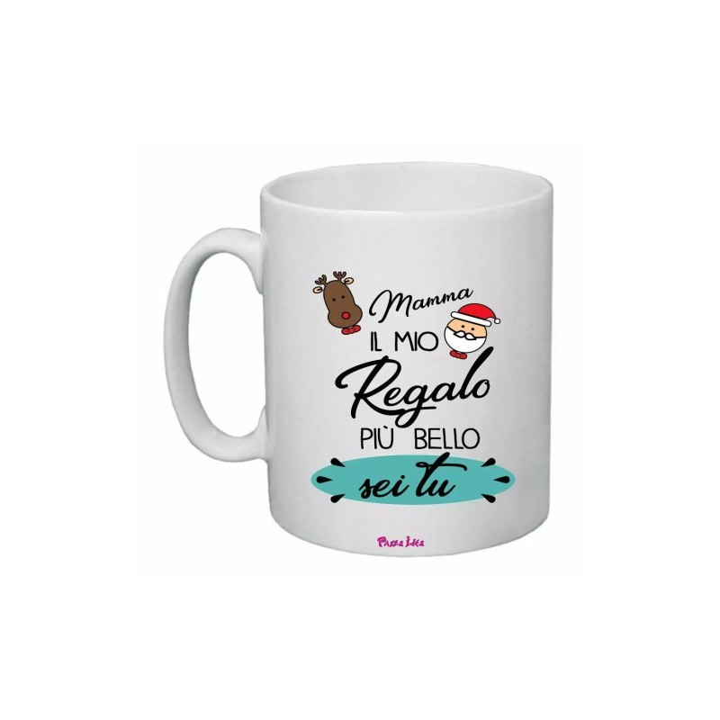 tazza 8x10 ceramica scritta mamma il mio regalo piu bello sei tu natale festa