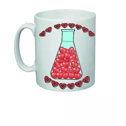 tazza 8x10 ceramica scritta mi riempi cuore d'amore idea regalo san valentino