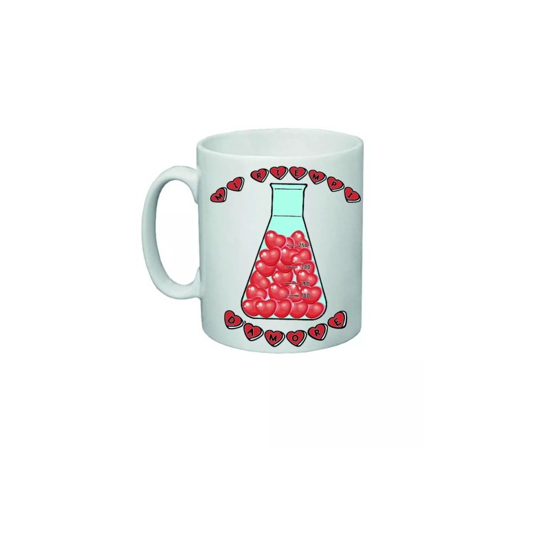 tazza 8x10 ceramica scritta mi riempi cuore d'amore idea regalo san valentino