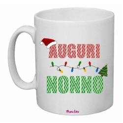 tazza 8x10 cm ceramica scritta auguri nonno buon natale regalo feste