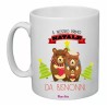 tazza 8x10 cm ceramica scritta il nostro primo natale da bisnonni regalo nonni