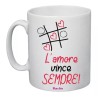 tazza 8x10 scritta l'amore vince sempre idea regalo san valentino uomo donna