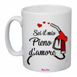 tazza 8x10 scritta sei il mio pieno d' amore festa innamorati regalo