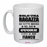 tazza 8x10 scritta sono una ragazza ha fatto breccia nel mio cuore san valentino