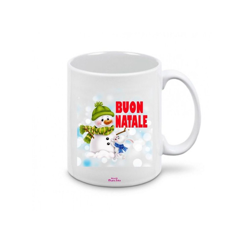 tazza ceramica scritta buon natale regalo idea festa natale famiglia
