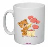 tazza mug 8 x 10 scritta festa innamorati orsetto regalo uomo donna amore