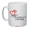tazza mug 8x10 ceramica disegno cuori scritta ci sei tu festa innamorati regalo