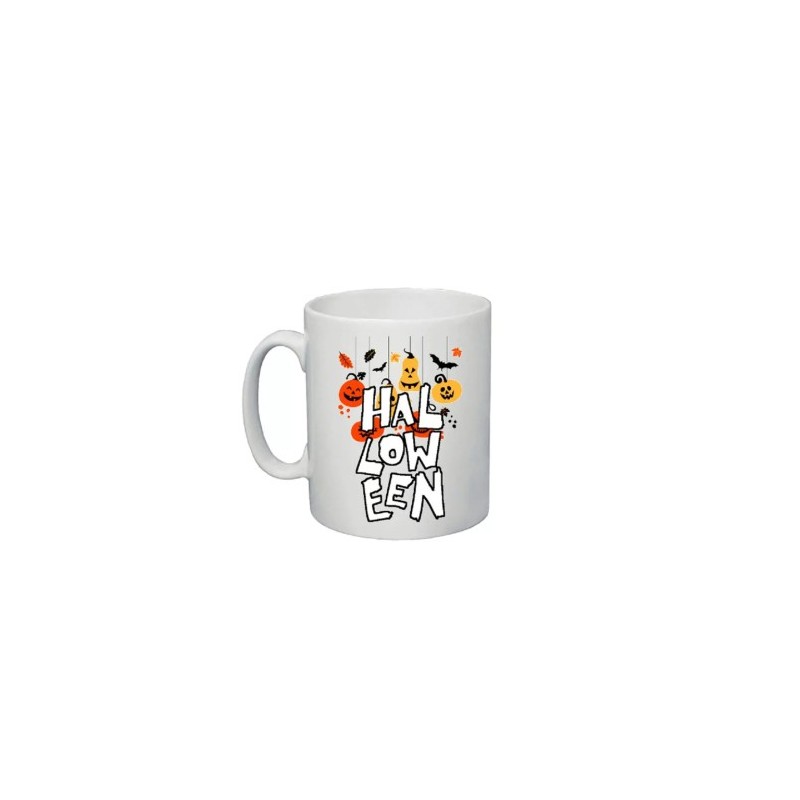 tazza mug 8x10 cm scritta halloween idea regalo halloween scherzo