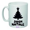 tazza mug 8x10 disegno albero natale scritta buon natale idea regalo