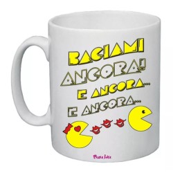 tazza mug 8x10 scritta baciami ancora idea regalo san valentino uomo donna