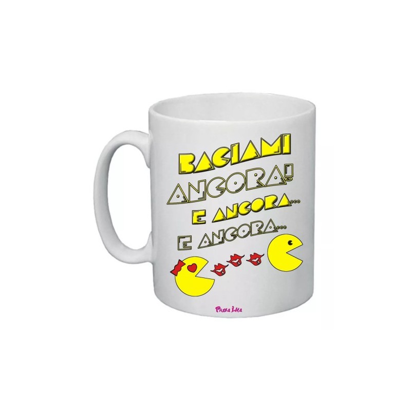 tazza mug 8x10 scritta baciami ancora idea regalo san valentino uomo donna