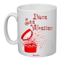 tazza mug 8x10 scritta buon san valentino cuori idea regalo san valentino