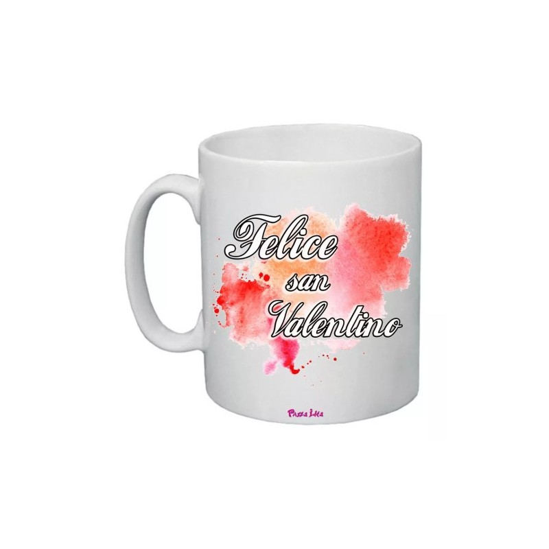 tazza mug 8x10 scritta felice san valentino idea regalo san valentino