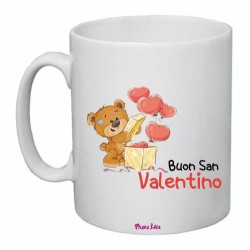 tazza mug 8x10 scritta festa innamorati orsetto regalo uomo donna amore