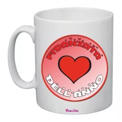 tazza mug 8x10 scritta fidanzata dell'anno idea regalo san valentino amore