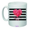 tazza mug 8x10 scritta happy valentine's day idea regalo valentino amore cuore