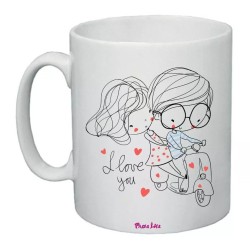 tazza mug 8x10 scritta i love you amore festa innamorati regalo uomo donna