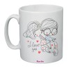 tazza mug 8x10 scritta i love you amore festa innamorati regalo uomo donna