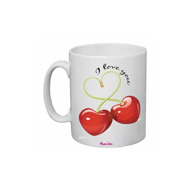tazza mug 8x10 scritta i love you ciliege idea regalo san valentino amore cuore