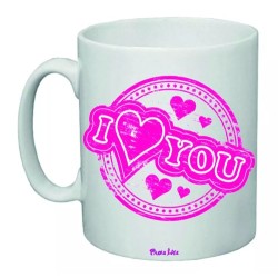 tazza mug 8x10 scritta i love you idea regalo san valentino amore cuori