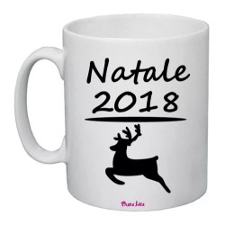 tazza mug 8x10 scritta natale 2018 idea regalo natale