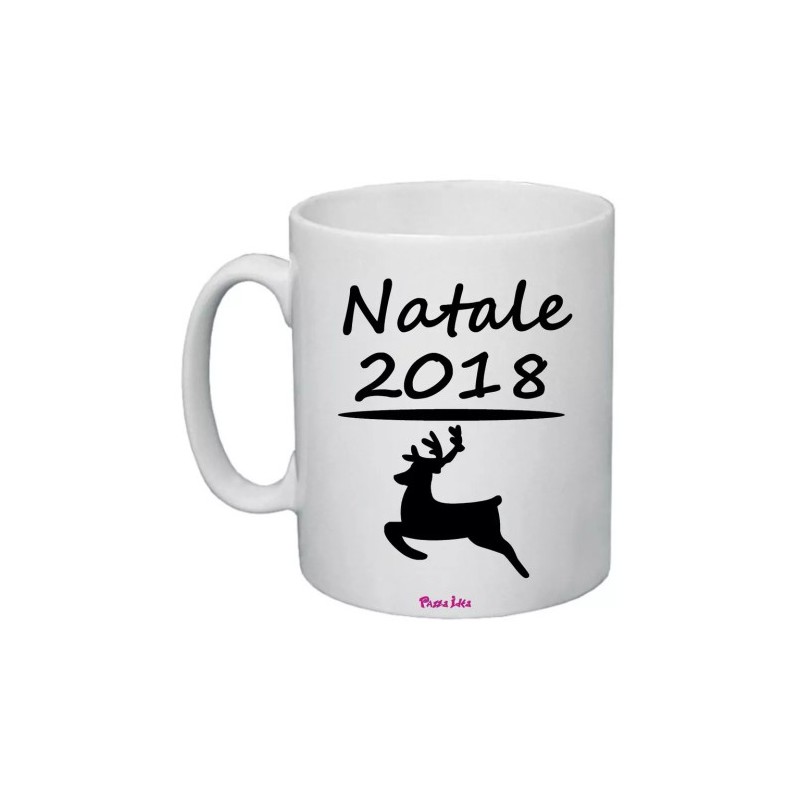 tazza mug 8x10 scritta natale 2018 idea regalo natale
