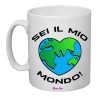 tazza mug 8x10 scritta sei il mio mondo cuore idea regalo san valentino