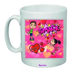 tazza mug 8x10 scritta smack idea regalo san valentino amore cuore uomo donna