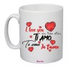 tazza mug 8x10 scritta ti amo i love you je t'aime idea regalo san valentino