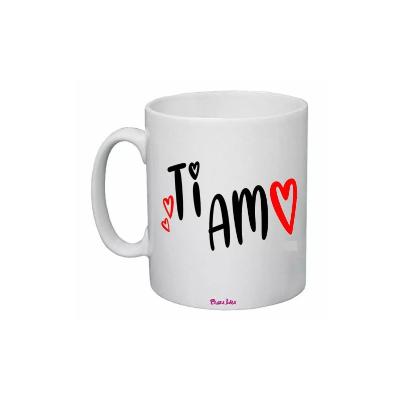 tazza mug 8x10 scritta ti amo san valentino amore regalo uomo donna