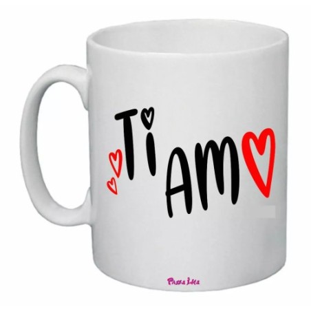 tazza mug 8x10 scritta ti amo san valentino amore regalo uomo donna