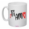 tazza mug 8x10 scritta ti amo san valentino amore regalo uomo donna