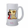 bicchiere birra scritta alla mia speciale super mamma festa regalo compleanno