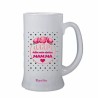 bicchiere birra scritta auguri alla mia dolce mamma festa regalo compleanno