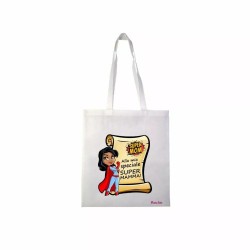 borsa 36x40 scritta alla mia speciale super mamma festa compleanno figli regalo