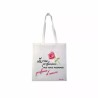 borsa 36x40 scritta le rose profumano mamma amore festa compleanno figli regalo