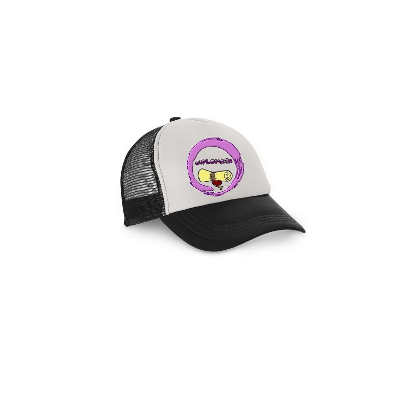 cappello cappellino visiera  scritta  diplomata  diploma