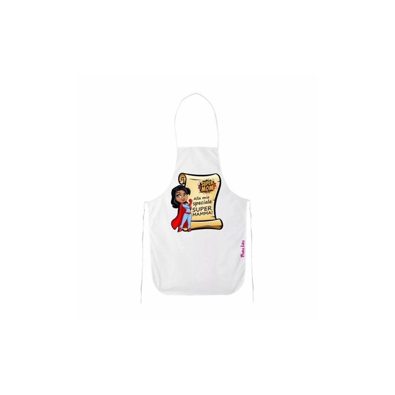 grembiule bianco cucina scritta alla mia speciale mamma regalo festa compleanno