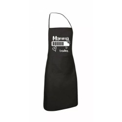 grembiule nero cucina scritta mamma loading regalo festa della mamma figli