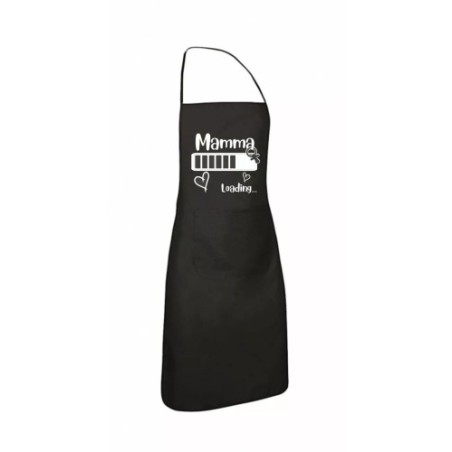 grembiule nero cucina scritta mamma loading regalo festa della mamma figli